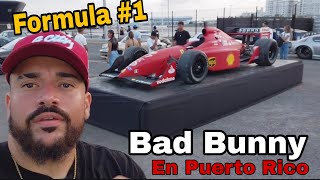 Bad Bunny Formula #1 in Puerto Rico and the San Juan Car Show